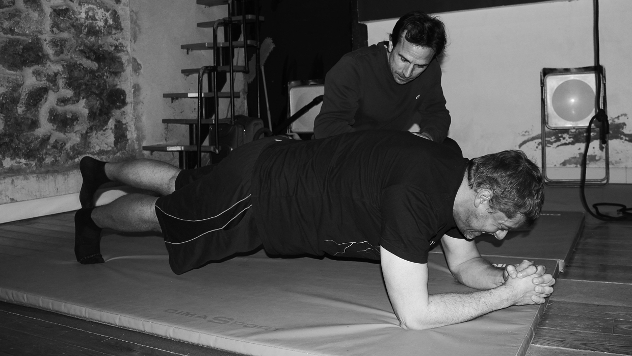 Yannick Legrain coaching gainage
